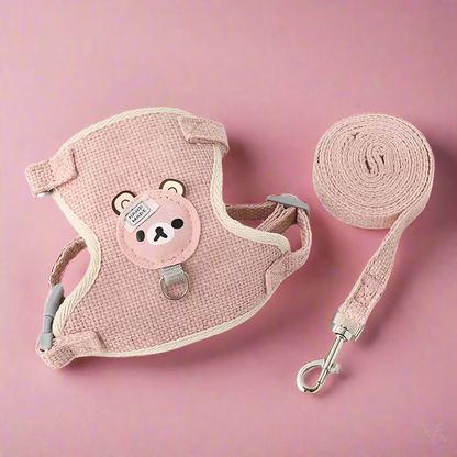BearBuddy Pet Harness & Leash Set