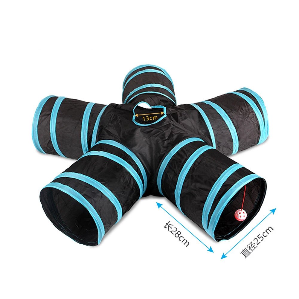 Hide & Pounce Cat Tunnel