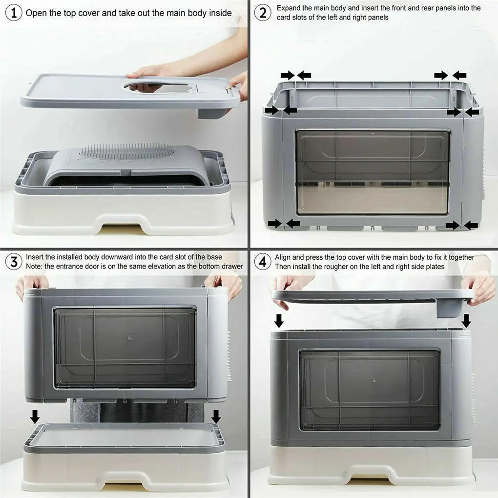 LuxeLoo Cat Litter Box