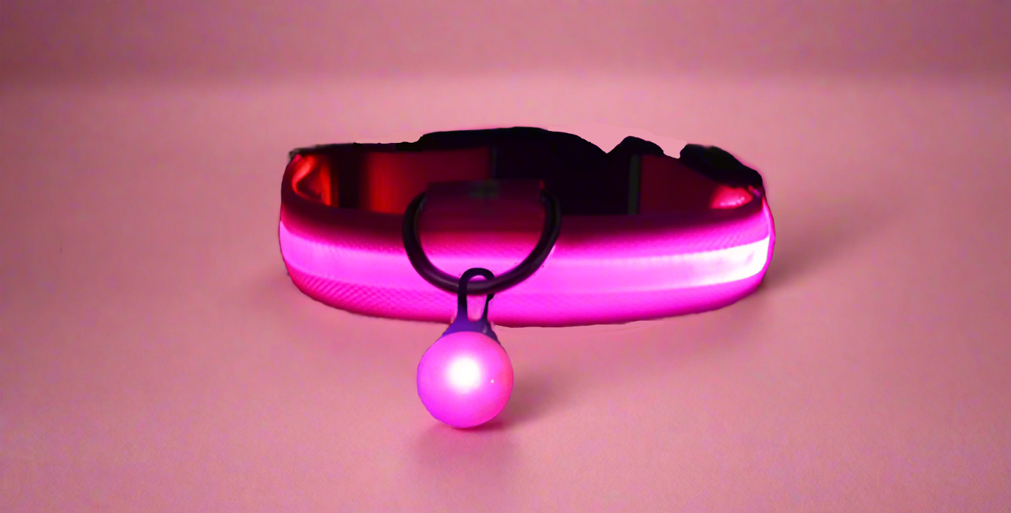 GlowGuard LED Collar