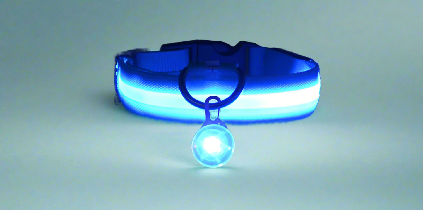GlowGuard LED Collar