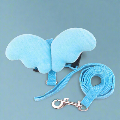 Angel Wings Harness & Leash Set
