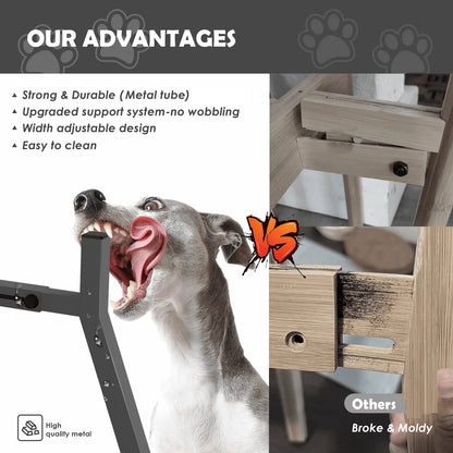 ElevateFeast Bowl Stand