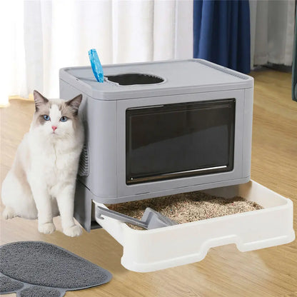 LuxeLoo Cat Litter Box