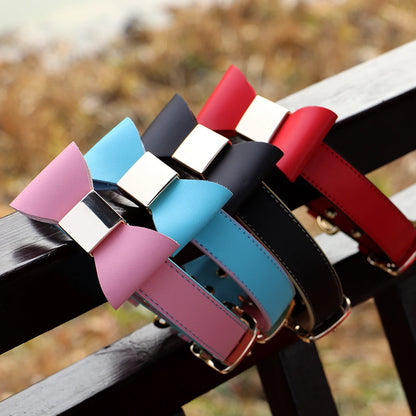 PawCharm Personalized Bowknot Collar