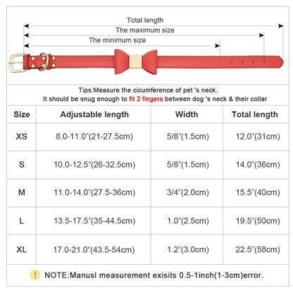 PawCharm Personalized Bowknot Collar