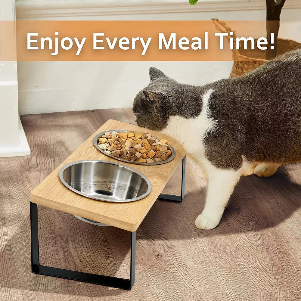 VitalFeast Elevated Cat Bowls