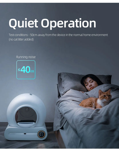 Tonepie 65L the Automatic Smart Cat Litter Box