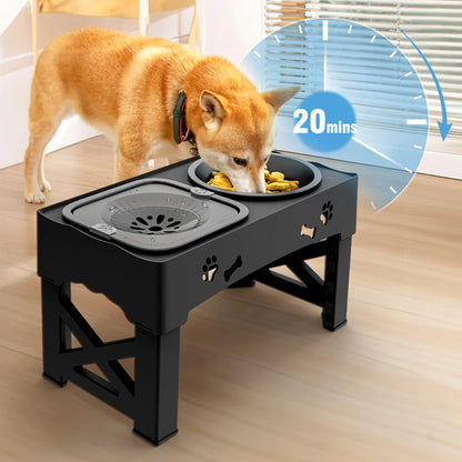 FurryFeast Adjustable Pet Feeder