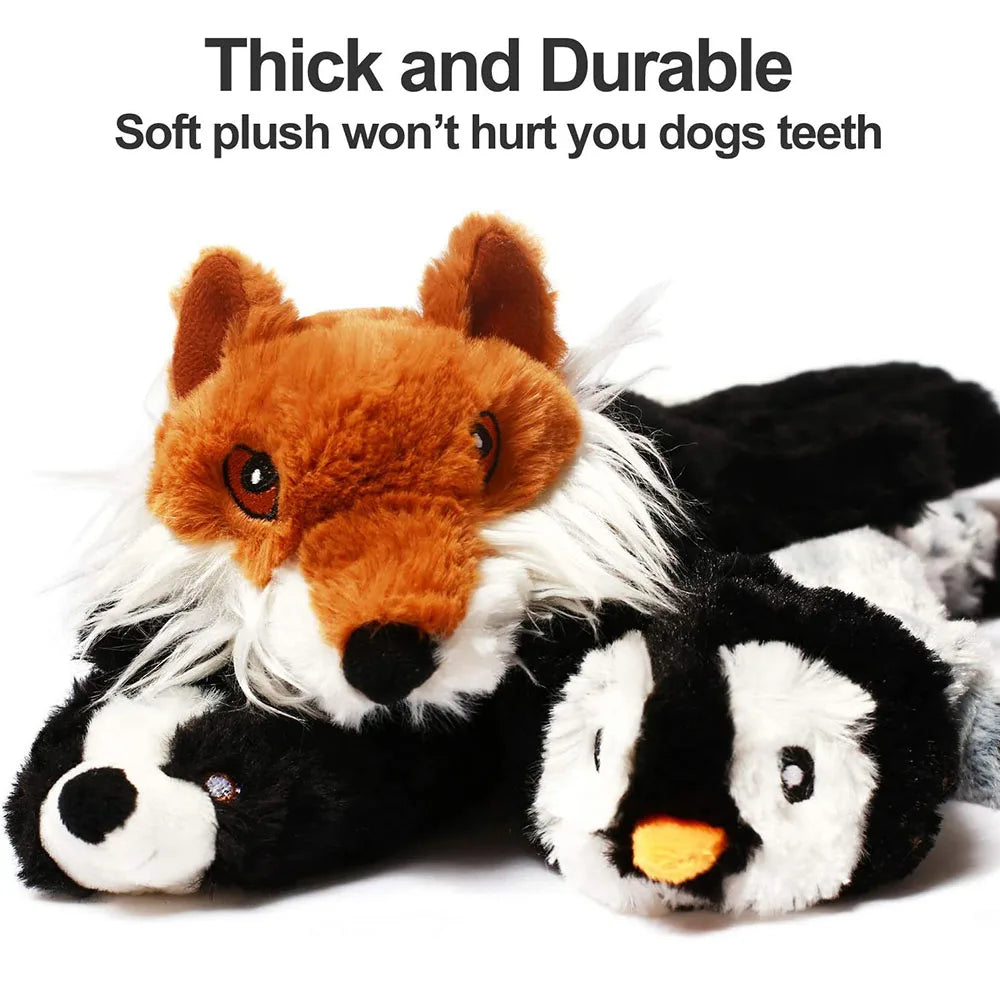 CrinkleCritter Animal Dog Toy