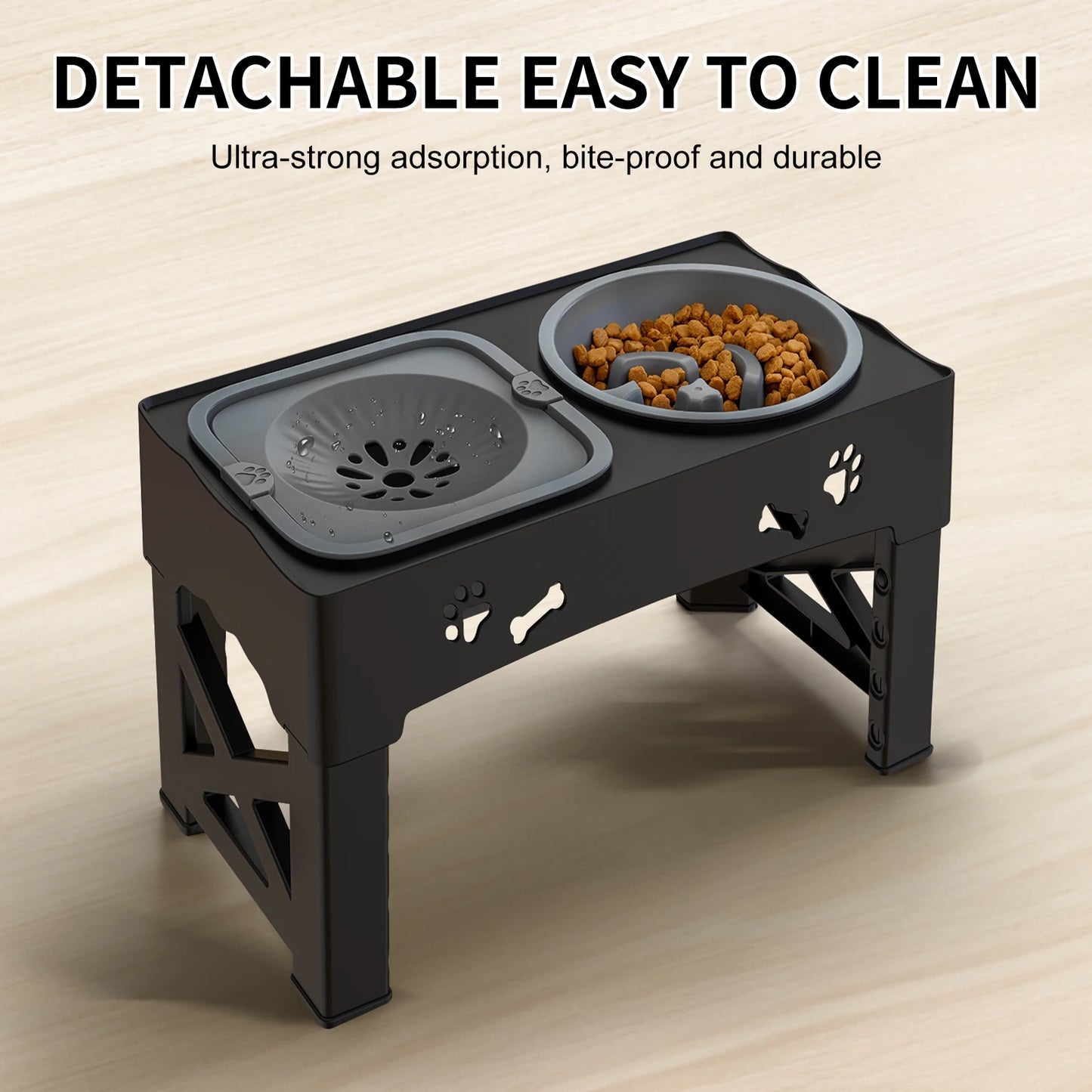 FurryFeast Adjustable Pet Feeder