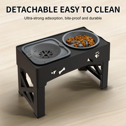 FurryFeast Adjustable Pet Feeder