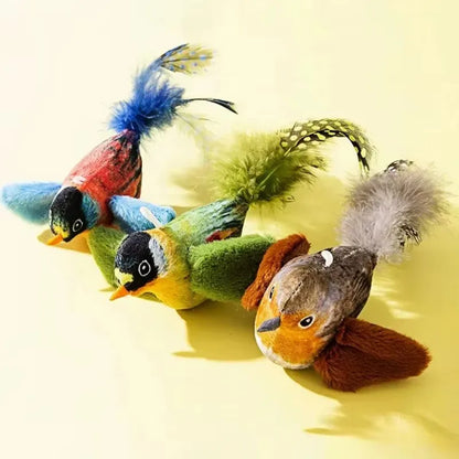 FeatherPounce Bird Toy