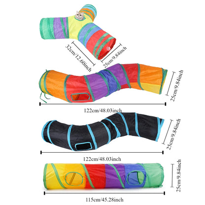 Hide & Pounce Cat Tunnel