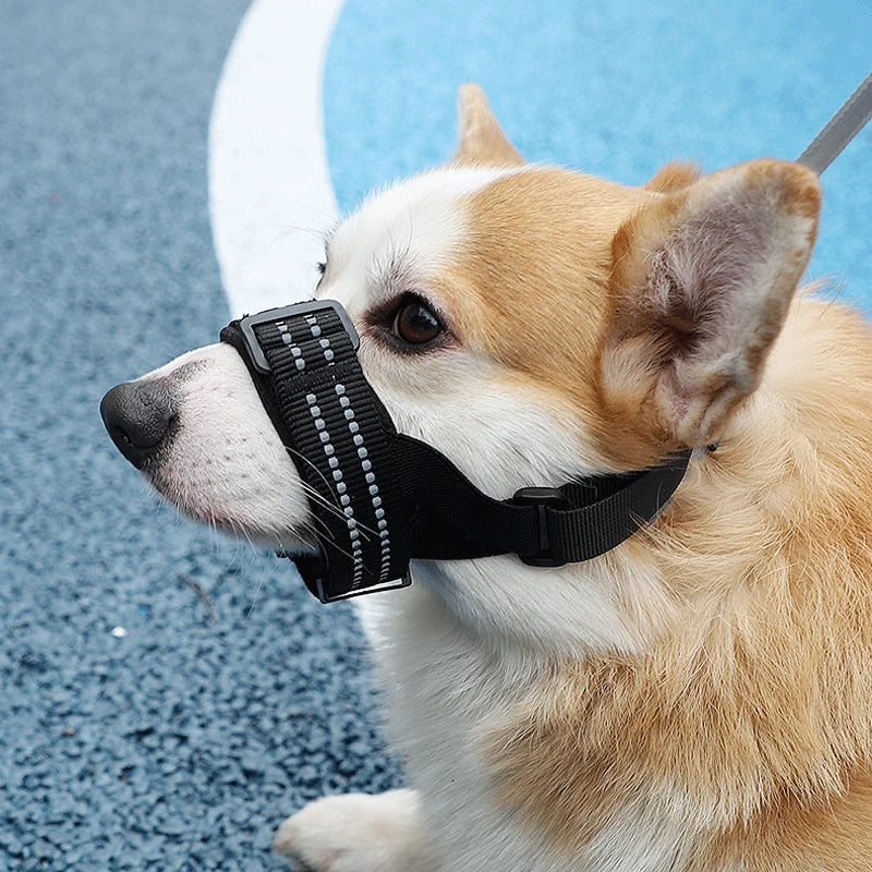 GuardPro Reflective Tactical Dog Muzzle