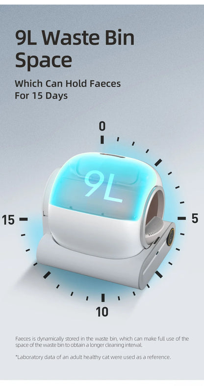 Tonepie 65L the Automatic Smart Cat Litter Box