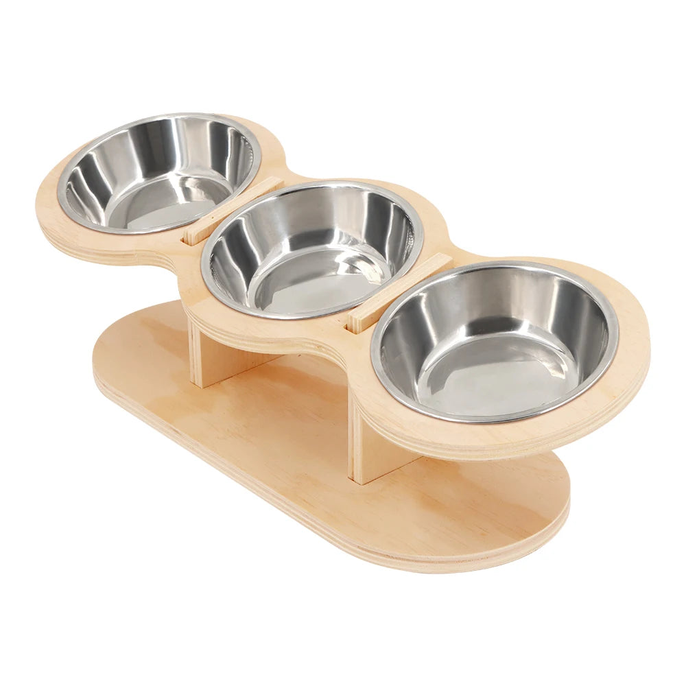 TrioFeast Elevated Pet Feeder