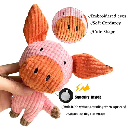 PlushyPals Squeaky Dog Toys