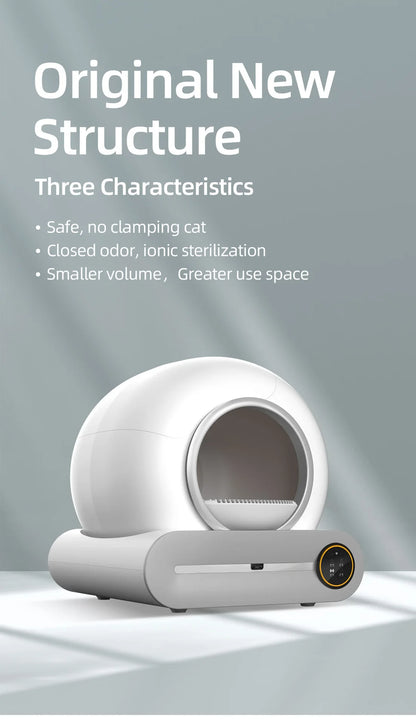 Tonepie 65L the Automatic Smart Cat Litter Box