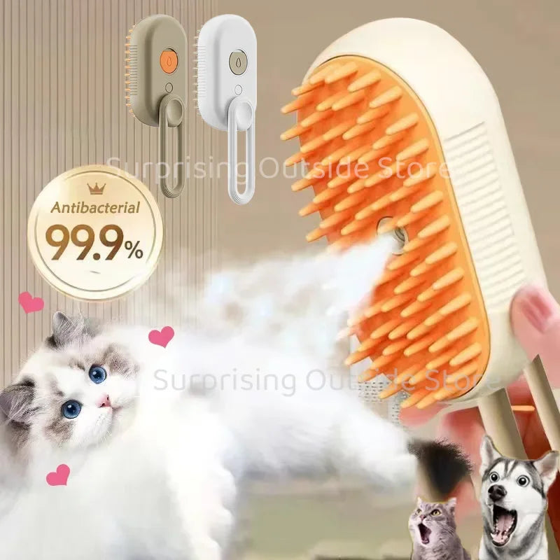PawVapor Spray Massage Brush
