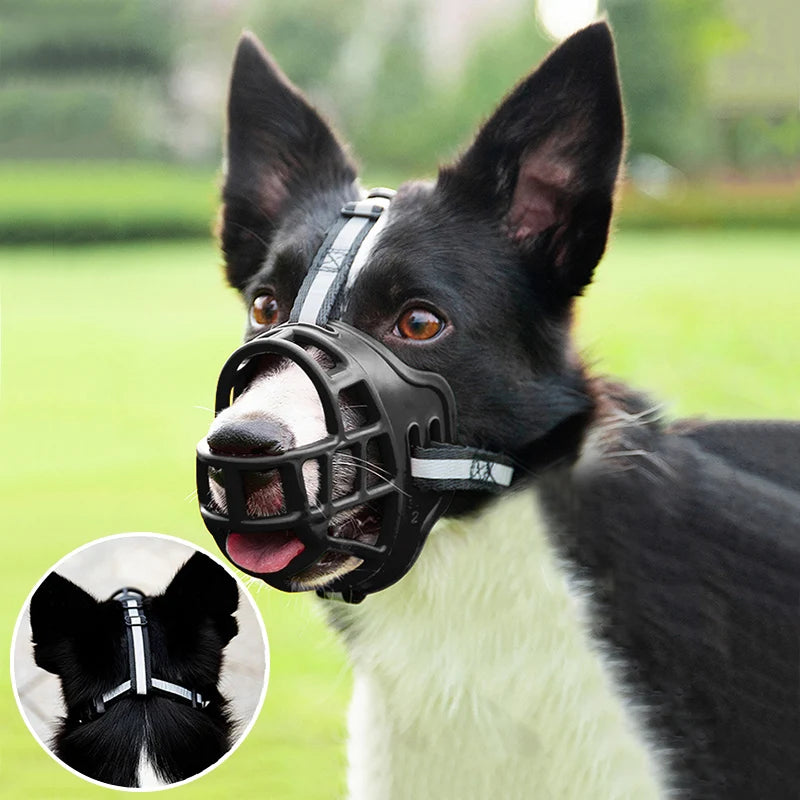 GuardEase Soft Adjustable Dog Muzzle