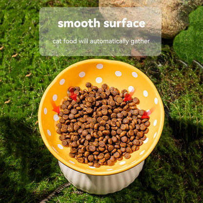 MushroomRise Elevated Cat Bowl