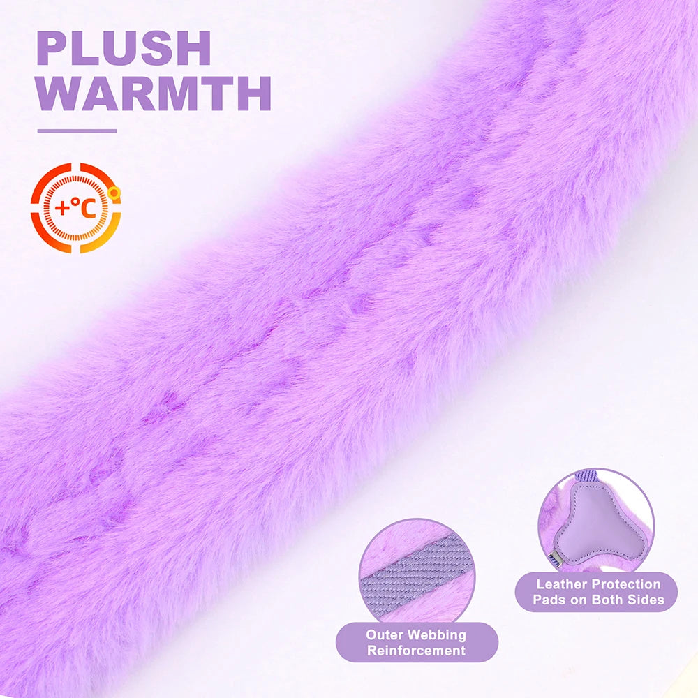 CozyPaw Winter Plush Harness