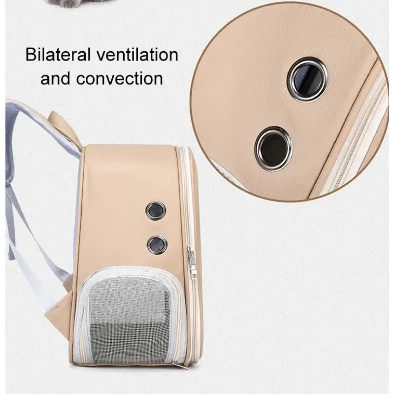 PawVoyage PU Pet Carrier