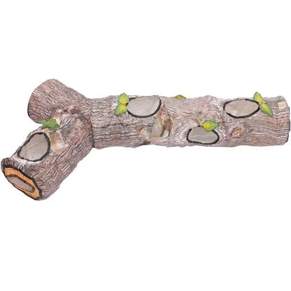 TreeLog Three-Way Cat Tunnel