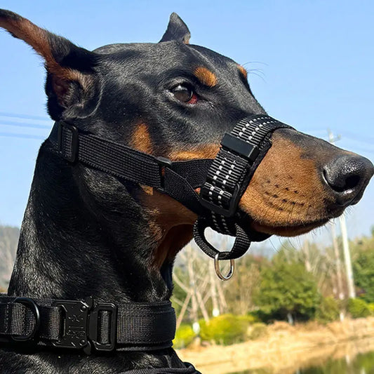GuardPro Reflective Tactical Dog Muzzle