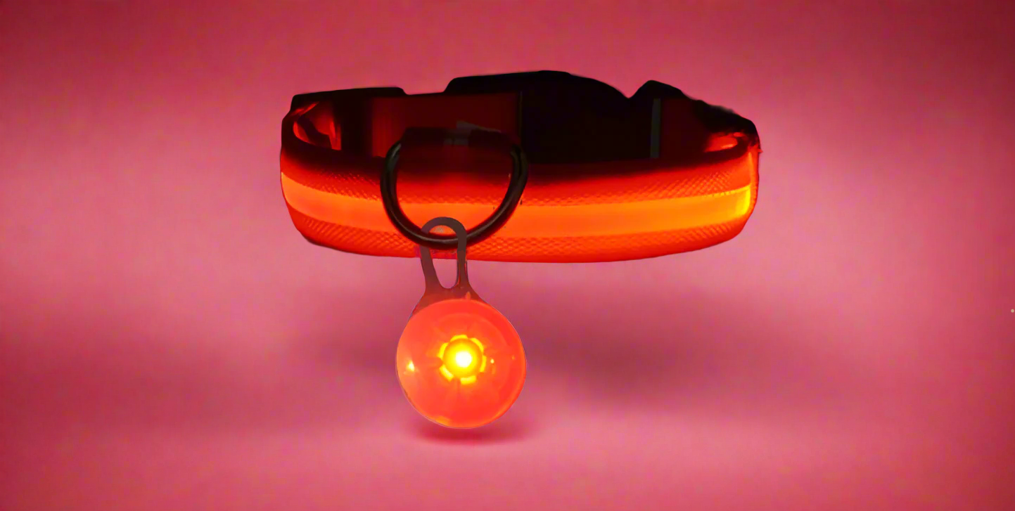 GlowGuard LED Collar