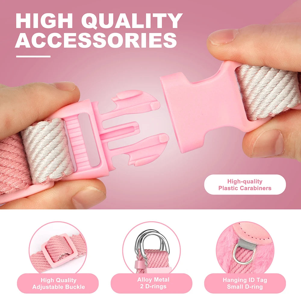 CozyPaw Winter Plush Harness