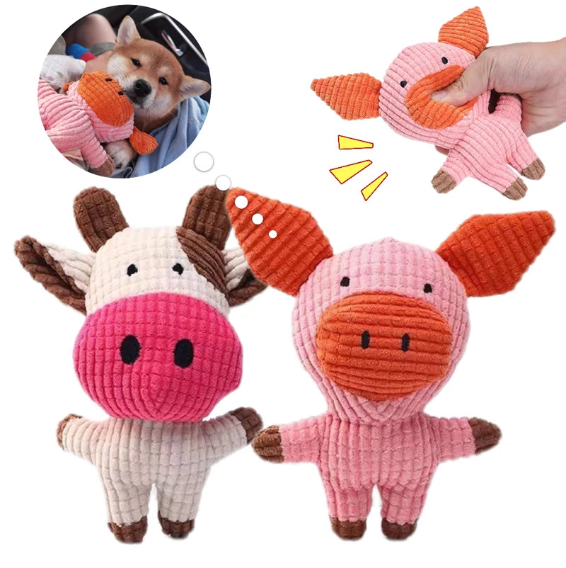PlushyPals Squeaky Dog Toys