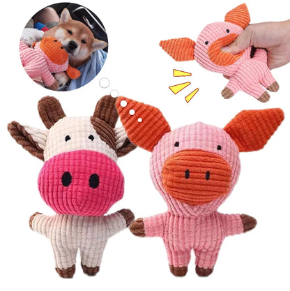 PlushyPals Squeaky Dog Toys