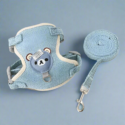 BearBuddy Pet Harness & Leash Set