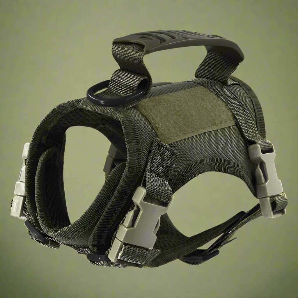 Tactical Cat Harness & Leash Set
