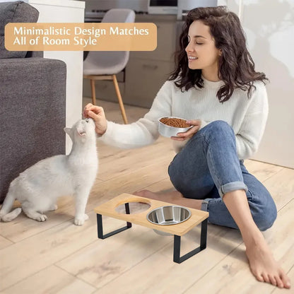 VitalFeast Elevated Cat Bowls