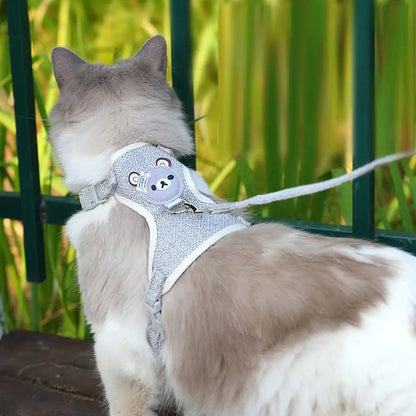 BearBuddy Pet Harness & Leash Set