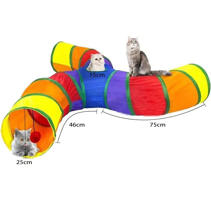Hide & Pounce Cat Tunnel