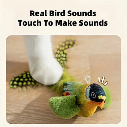 FeatherPounce Bird Toy