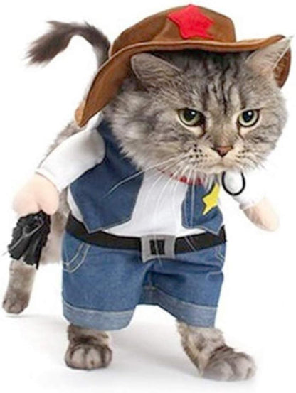 WildWhiskers Cat Cowboy Costume