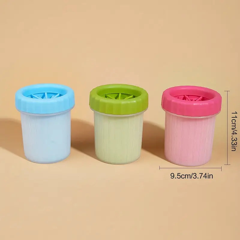PawFresh Soft Silicone Pet Washing Cup