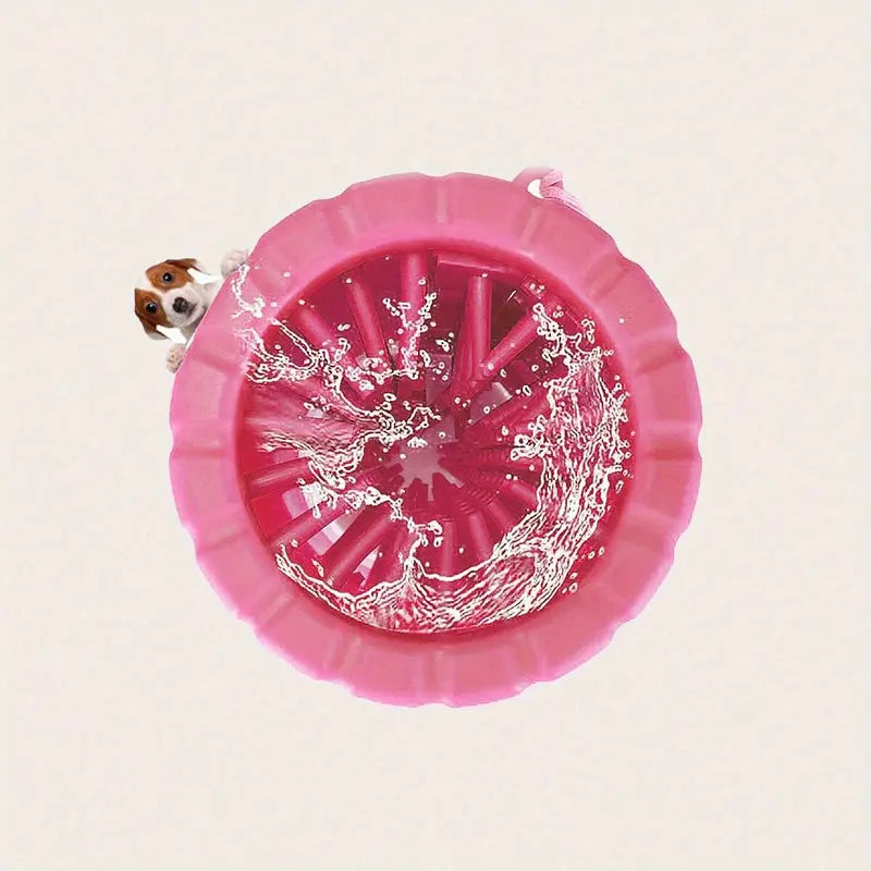 PawFresh Soft Silicone Pet Washing Cup