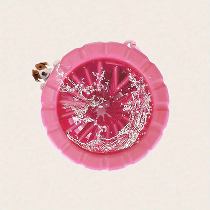 PawFresh Soft Silicone Pet Washing Cup