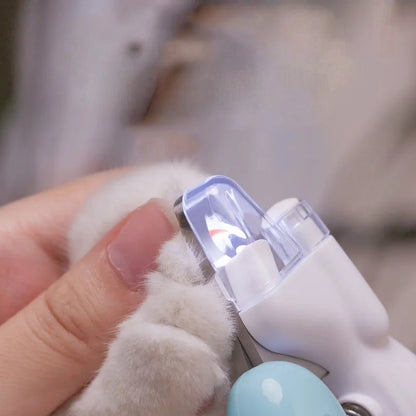 PawTrimerPro Pet Nail Clippers with LED Light